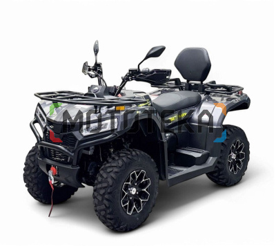 Квадрицикл Bizon (Бизон) YK450A серый с ПСМ