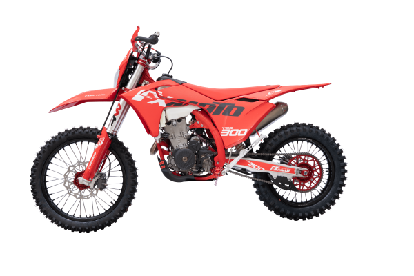 Мотоцикл кроссовый / эндуро FXMOTO (ФХМото) S10 YBS300 красный | Мототека