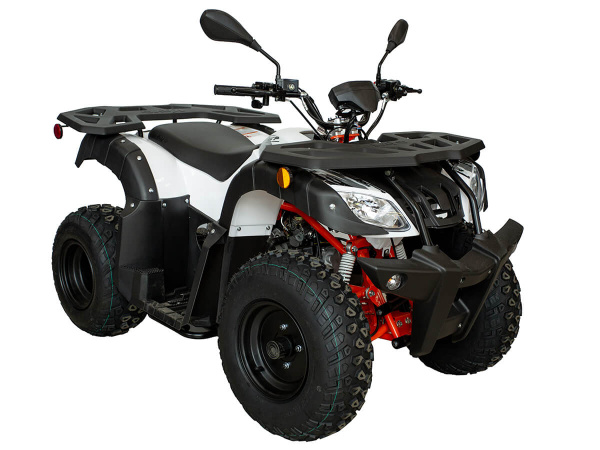 Квадрицикл KAYO (Кайо) AU150 CVT (белый пластик 2024 г.) с ПСМ | Мототека
